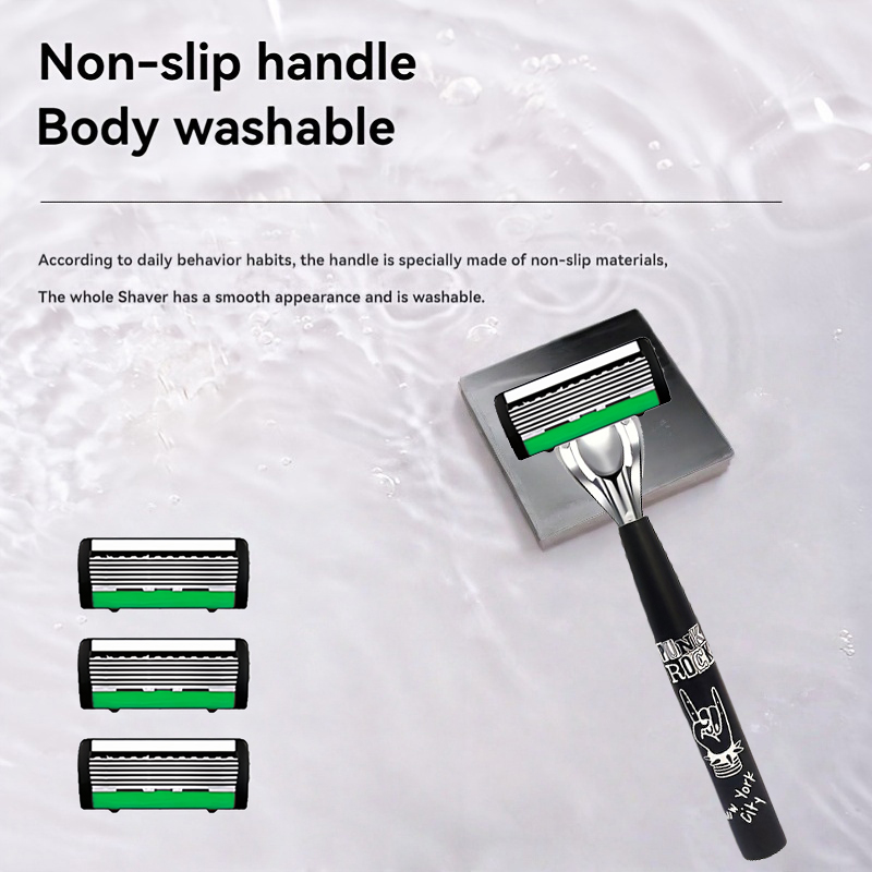 High Quality Man Safety Razor  - Safety Razor Handle avaliação e preço