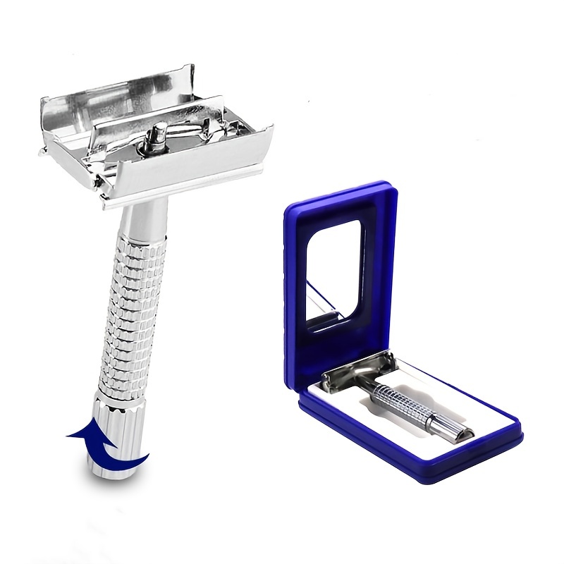 Double Edge Shaving Razor Set  - Safety Razor Handle avaliação e preço