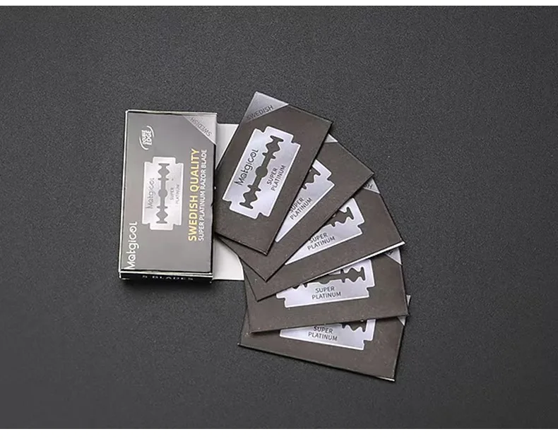 Wholesale 20 Pcs Double Steel  - Safety Razor Handle avaliação e preço