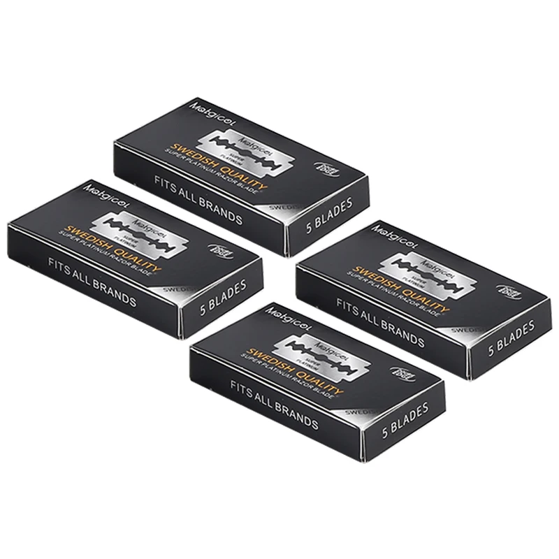 Wholesale 20 Pcs Double Steel  - Safety Razor Handle avaliação e preço