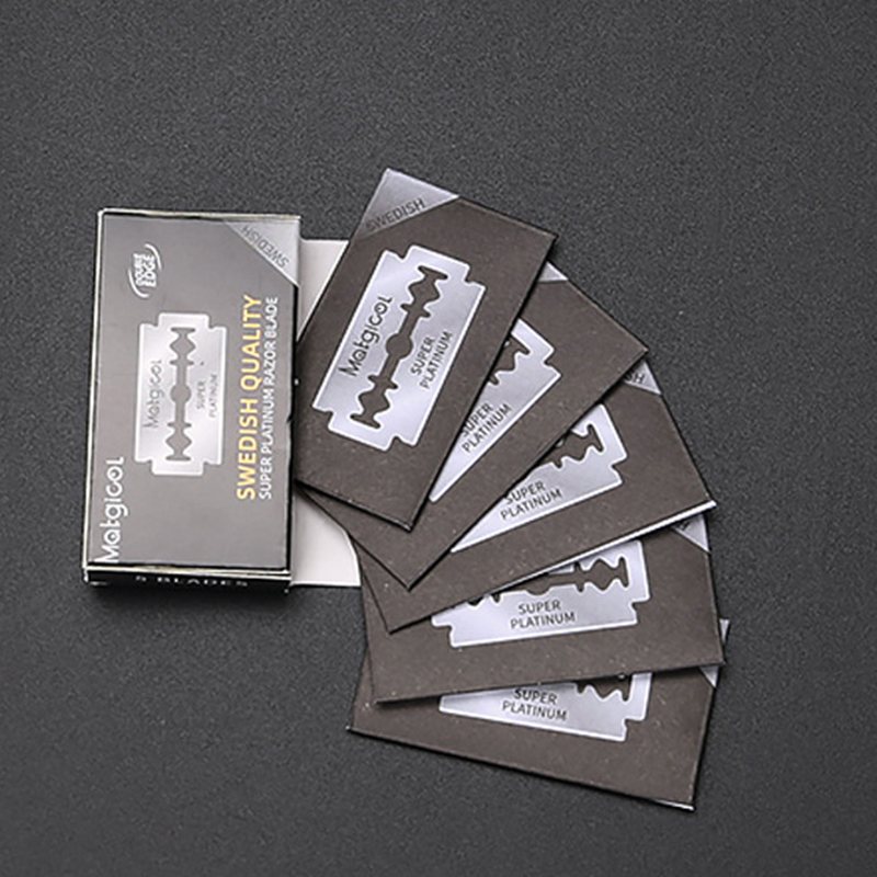 10/20/30/50/100 Pcs Double Edg - Safety Razor Handle avaliação e preço