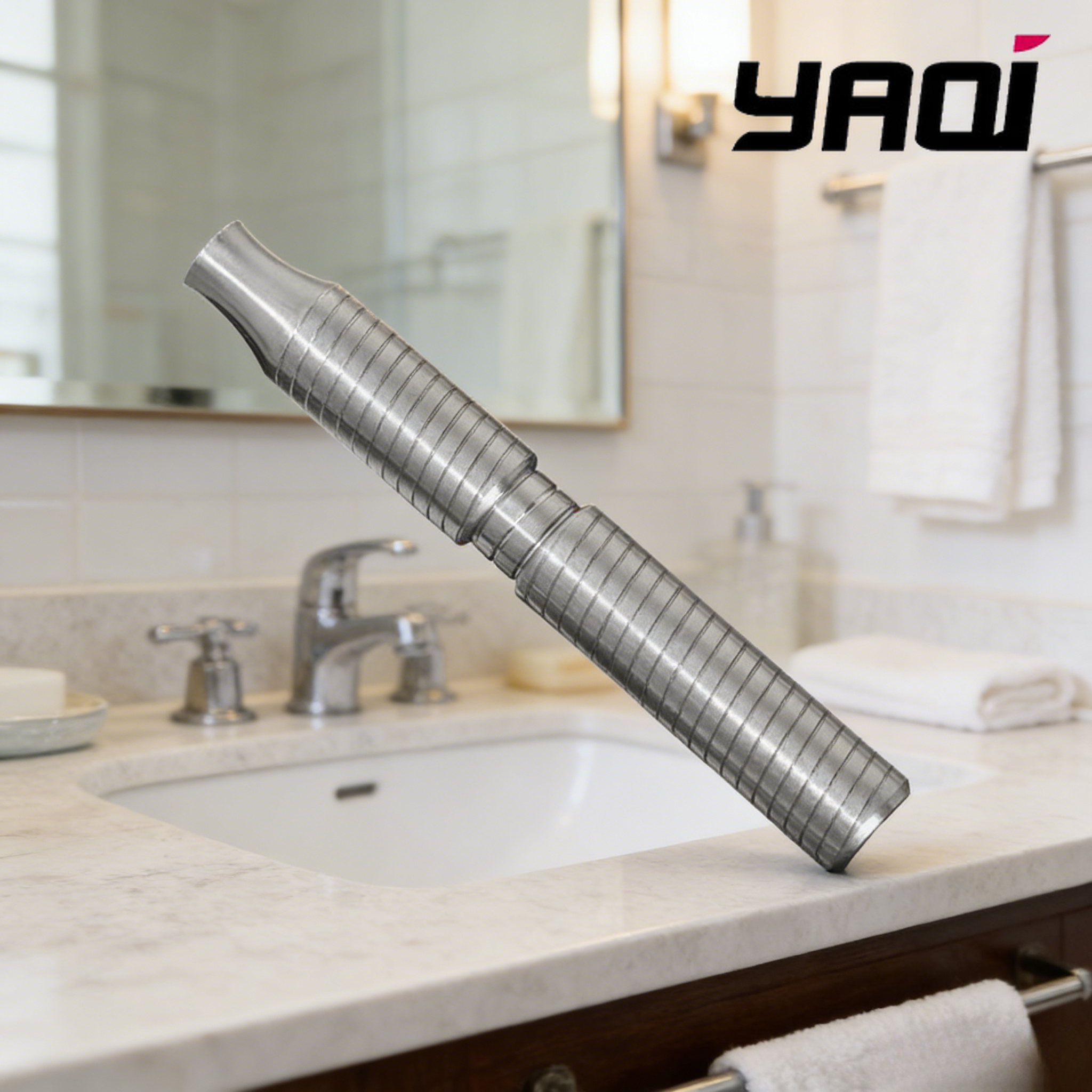 88mm Solid YAQI Stainless Stee - Safety Razor Handle avaliação e preço
